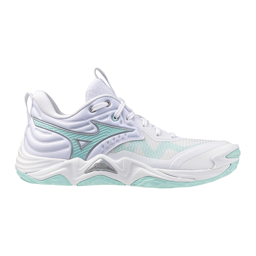 Mizuno WAVE MOMENTUM ELITE White/Blue Tint